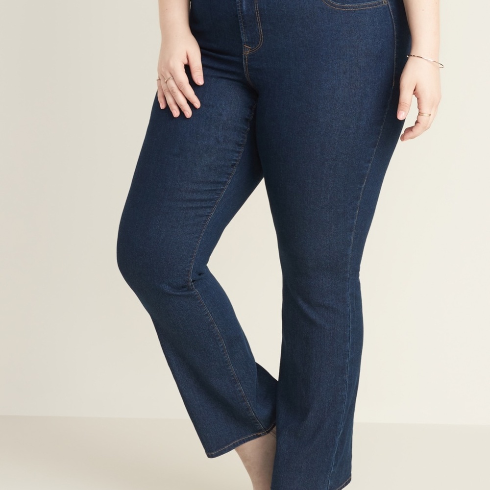 Mid-Rise Plus-Size Boot-Cut Jeans